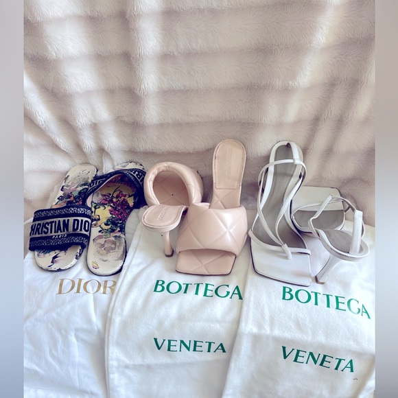 Bottega Veneta Christian Dior shoe bundle 36.5 - Picture 1 of 10
